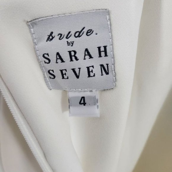 Wedding Dress: Sarah Seven Belmont Gown - Size 4 - Picture 5 of 6